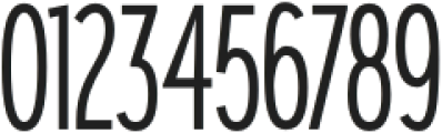 Gorga Sans Bold Extra Condensed otf (700) Font OTHER CHARS