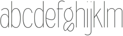 Gorga Sans Extra Light Condensed otf (200) FONT
