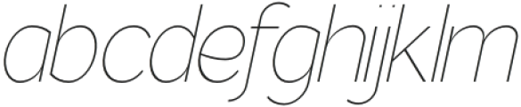 Gorga Sans Extra Light Expanded Italic otf (200) FONT