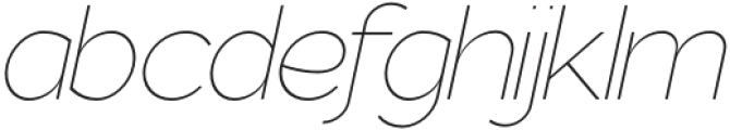 Gorga Sans Extra Light Ultra Expanded Italic otf (200) FONT