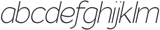 Gorga Sans Light Extra Expanded Italic otf (300) FONT