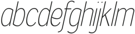 Gorga Sans Light SemiCondensed Italic otf (300) FONT