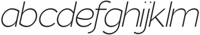 Gorga Sans Light Ultra Expanded Italic otf (300) FONT