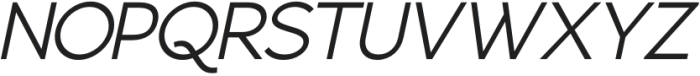 Gorga Sans Medium Ultra Expanded Italic otf (500) Font UPPERCASE