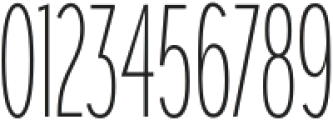 Gorga Sans Regular Ultra Condensed otf (900) Font OTHER CHARS