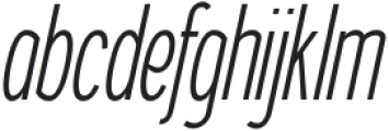 Gorga Sans Semi BoldUltra Condensed Italic otf (600) FONT