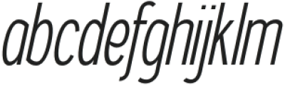 Gorga Sans SemiBold Extra Condensed Italic otf (600) FONT