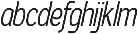 Gorga Sans SemiBold SemiCondensed Italic otf (600) FONT