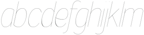 Gorga Sans Thin Italic otf (100) FONT