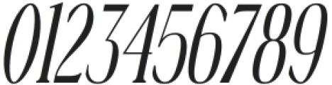 Gorga T Black Condensed It otf (900) Font OTHER CHARS
