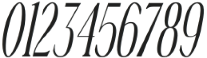 Gorga T ExtraBold X Condensed It otf (700) Font OTHER CHARS