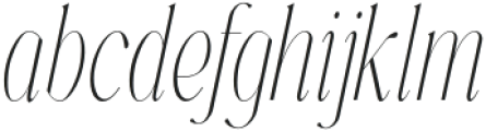 Gorga T Light Extra Condensed It otf (300) FONT