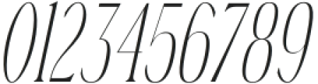 Gorga T Regular Extra Condensed It otf (400) Font OTHER CHARS
