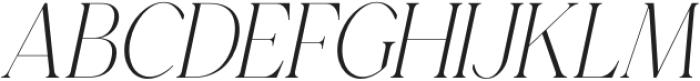 Gorga T Regular Semi Expanded It otf (400) Font UPPERCASE
