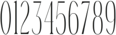 Gorga T Regular Ultra Condensed otf (900) Font OTHER CHARS