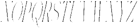 Gorga T VF Italic ttf (400) Font UPPERCASE
