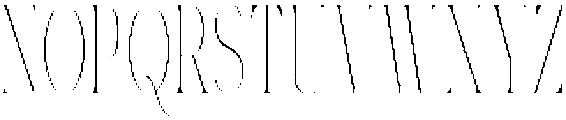 Gorga T VF Regular ttf (400) Font UPPERCASE