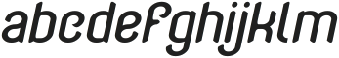 Gorgeous Italic otf (400) Font LOWERCASE