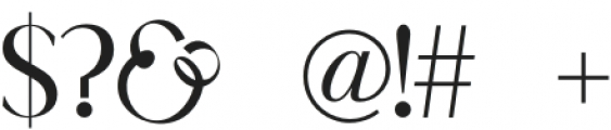 Gorgeous Serif Font - Updated Regular otf (400) Font OTHER CHARS