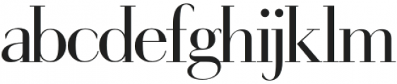 Gorgeous Serif Font - Updated Regular otf (400) Font LOWERCASE
