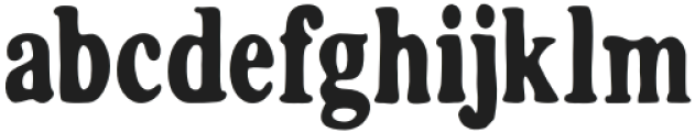 Gorgeous Serif Regular otf (400) Font LOWERCASE