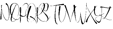 Gorgeous otf (400) Font UPPERCASE