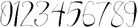 Gorgeous otf (400) Font OTHER CHARS