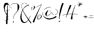 Gorgeous otf (400) Font OTHER CHARS