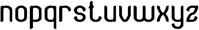 Gorgeous otf (400) Font LOWERCASE