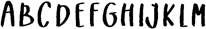 Gorgeous ttf (400) Font UPPERCASE