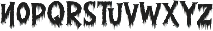 Gorgon Cursed Dripping otf (400) Font LOWERCASE