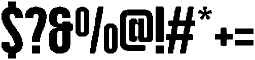 Gorian Regular otf (400) Font OTHER CHARS