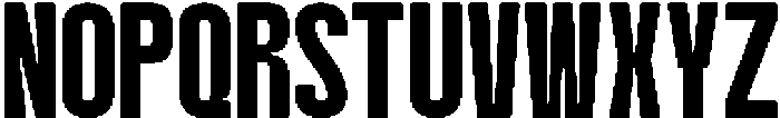 Gorian Regular otf (400) Font UPPERCASE