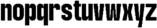 Gorian Regular otf (400) Font LOWERCASE