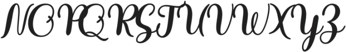 Gorlasy Italic ttf (400) Font UPPERCASE