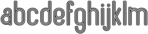 Gorthary Regular ttf (400) Font LOWERCASE