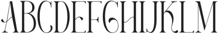 Gorvine Regular otf (400) Font UPPERCASE