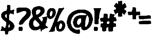 Goseve ttf (400) Font OTHER CHARS