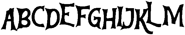 Goseve ttf (400) Font UPPERCASE