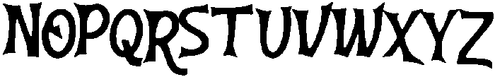 Goseve ttf (400) Font UPPERCASE