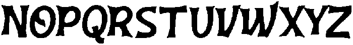 Goseve ttf (400) Font LOWERCASE