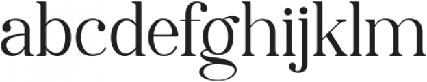 Gosford Light otf (300) Font LOWERCASE