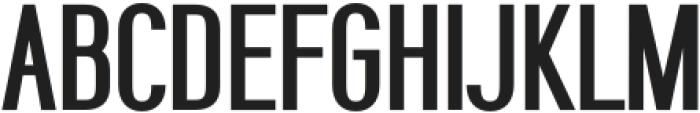 Goshiner Regular otf (400) Font UPPERCASE