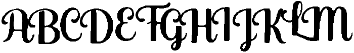 Goside ttf (400) Font UPPERCASE