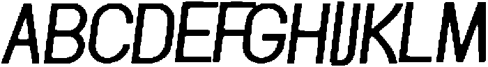 Gosiko ttf (400) Font UPPERCASE