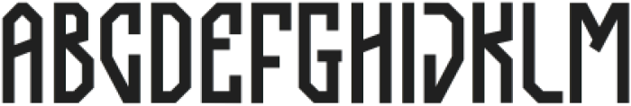 Gotank Adventure Regular otf (400) Font UPPERCASE