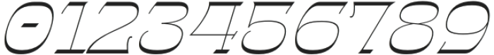 Gothalian ExtraLight Slant Xp otf (200) Font OTHER CHARS