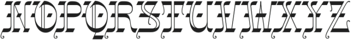 Gothalian Regular Cd otf (400) Font UPPERCASE
