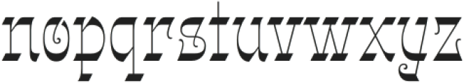 Gothalian Regular Cd otf (400) Font LOWERCASE