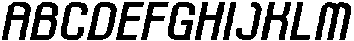Gothelar Italic otf (400) Font UPPERCASE